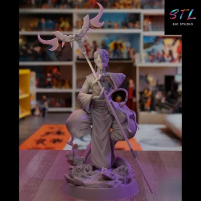 stl zanka nijiku impresion 3d figura gachiakuta