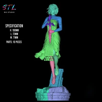 stl zelda tears of the kingdom para impresion 3d