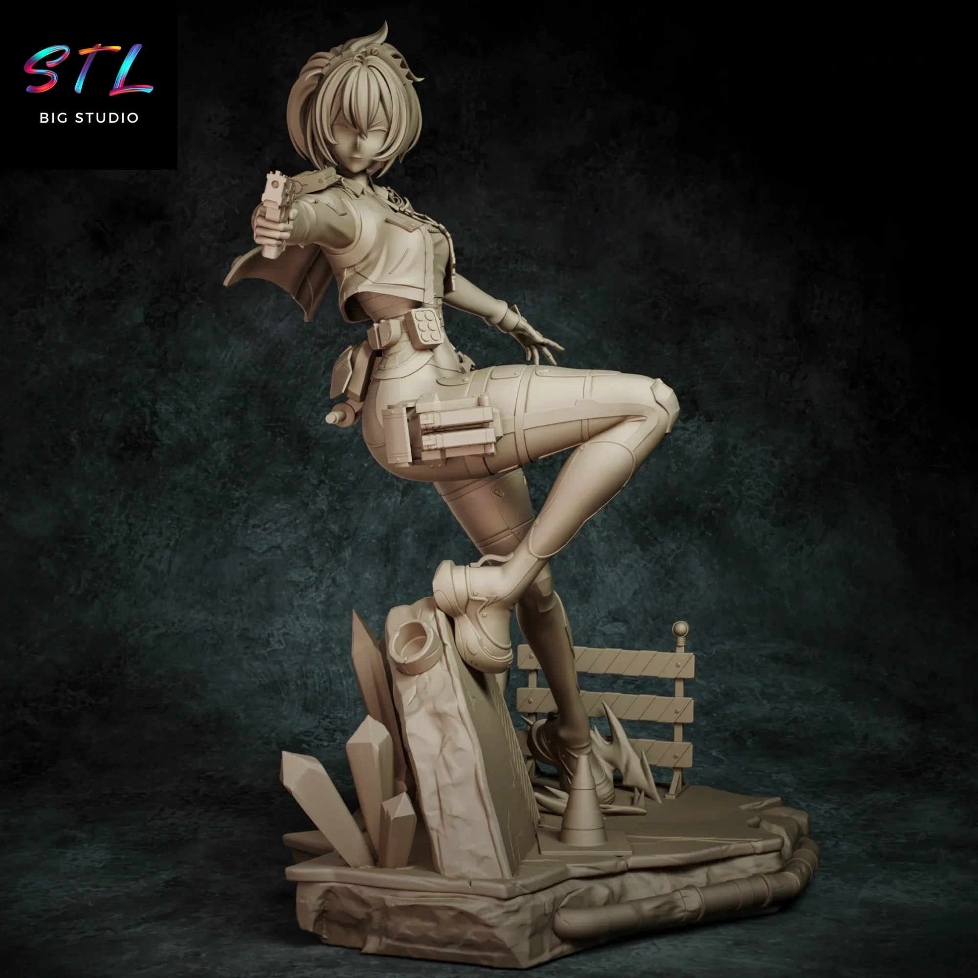 stl zenless zone zero figura zhu yuan impresion 3d stl zenless zone zero figura zhu yuan impresion 3d