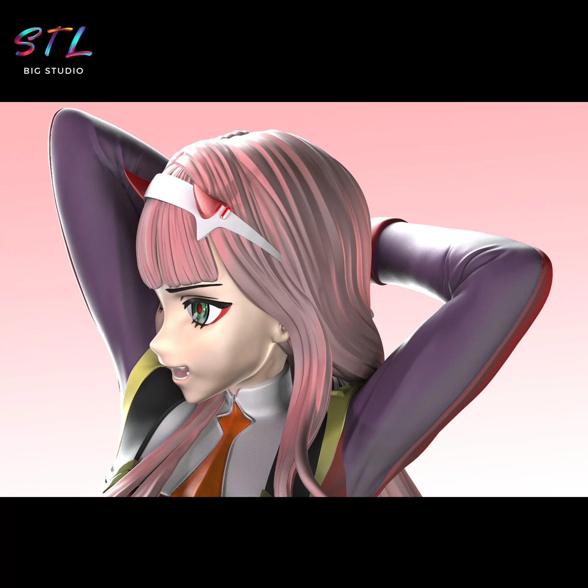 stl zero two darling in the franxx stl zero two darling in the franxx