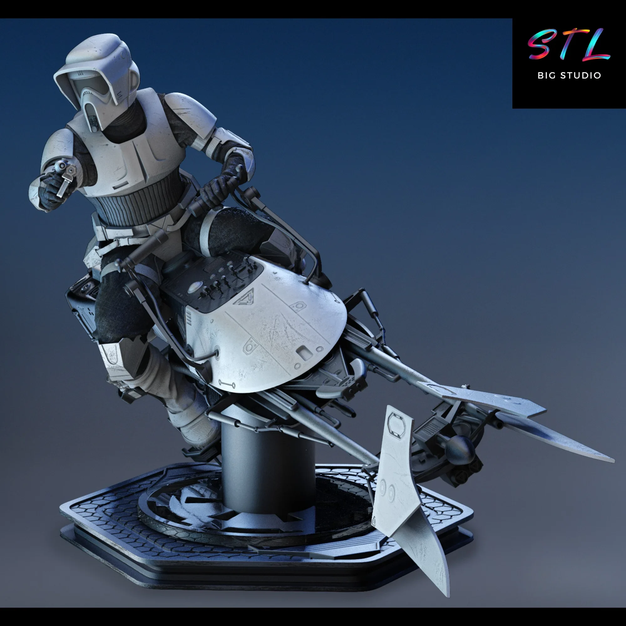 stormtrooper explorer stl star wars impresion 3d stormtrooper explorer stl star wars impresion 3d