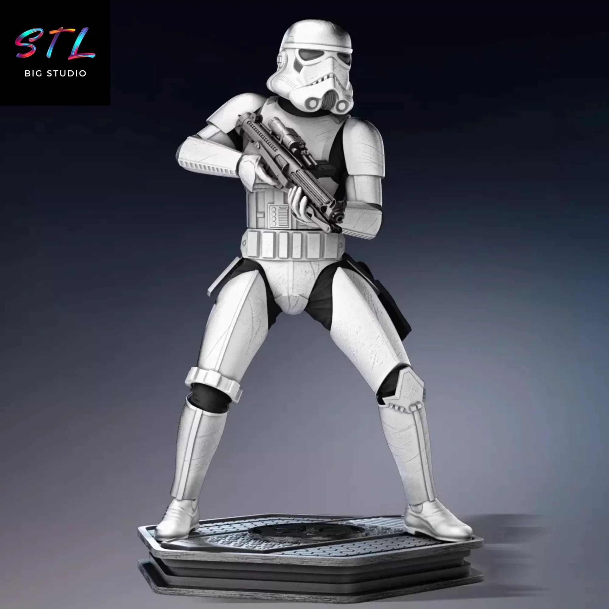 stormtrooper stl impresion 3d star wars