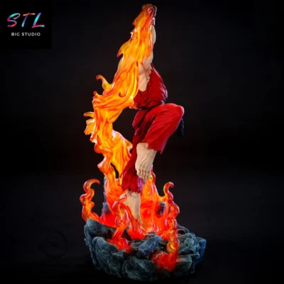 street fighter stl ken masters impresion 3d
