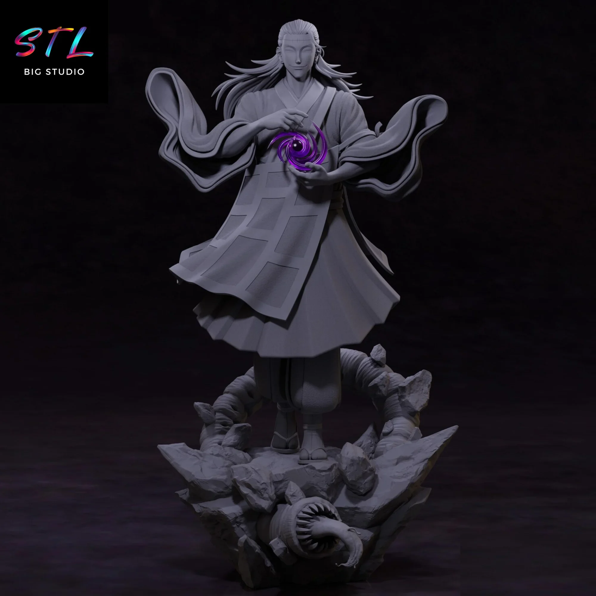 suguru geto stl kenjaku jujutsu kaisen impresion 3d figura suguru geto stl kenjaku jujutsu kaisen impresion 3d figura