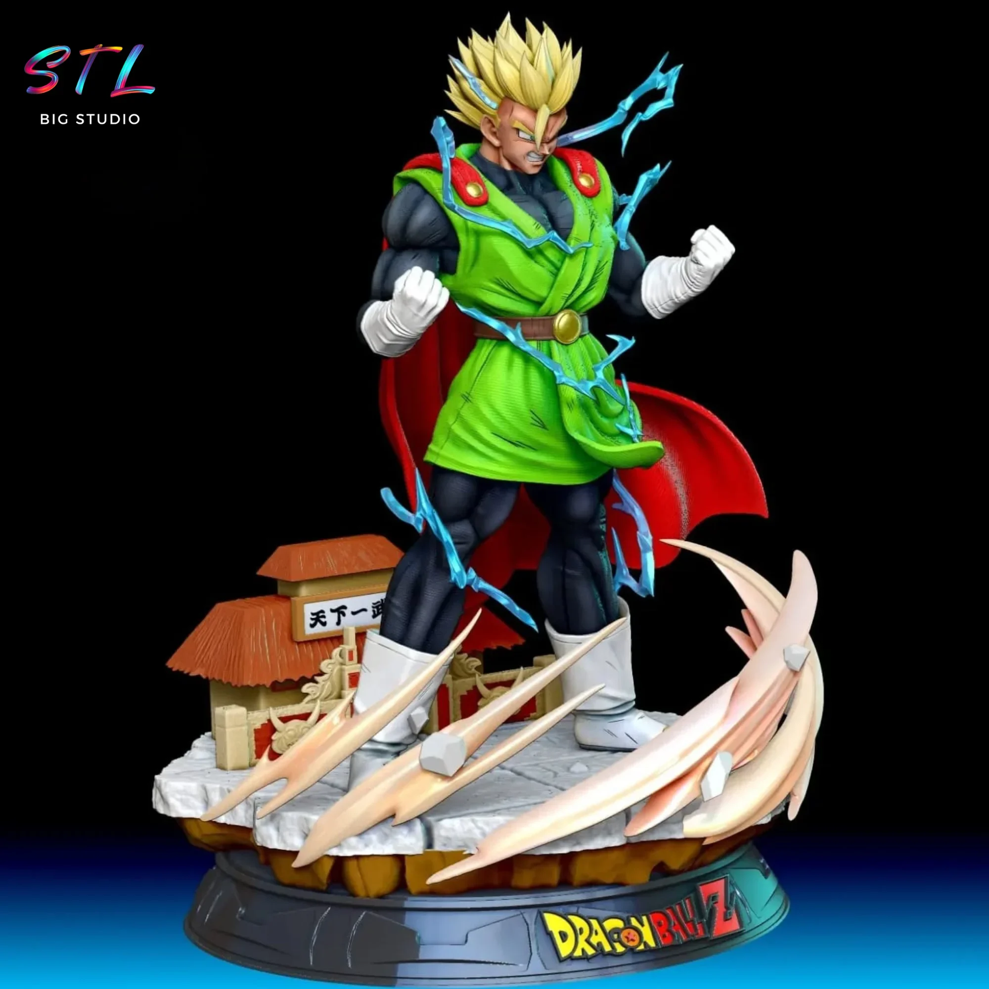 super saiyaman stl son gohan impresion 3d bola de dragon super saiyaman stl son gohan impresion 3d bola de dragon