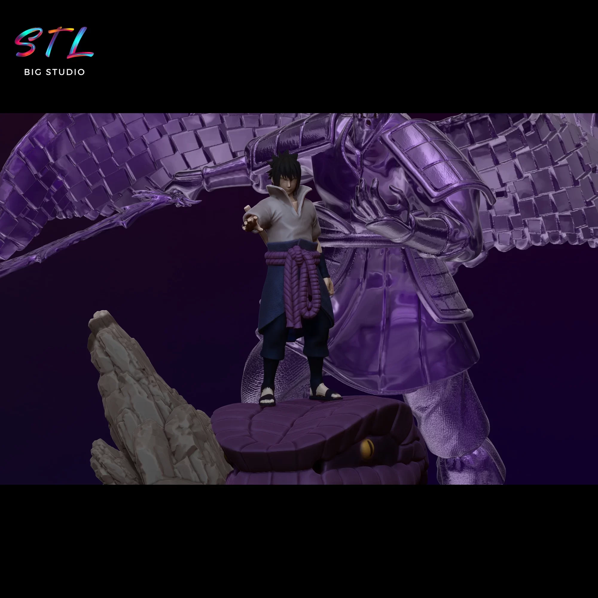 susano y sasuke stl naruto diorama 3d susano y sasuke stl naruto diorama 3d