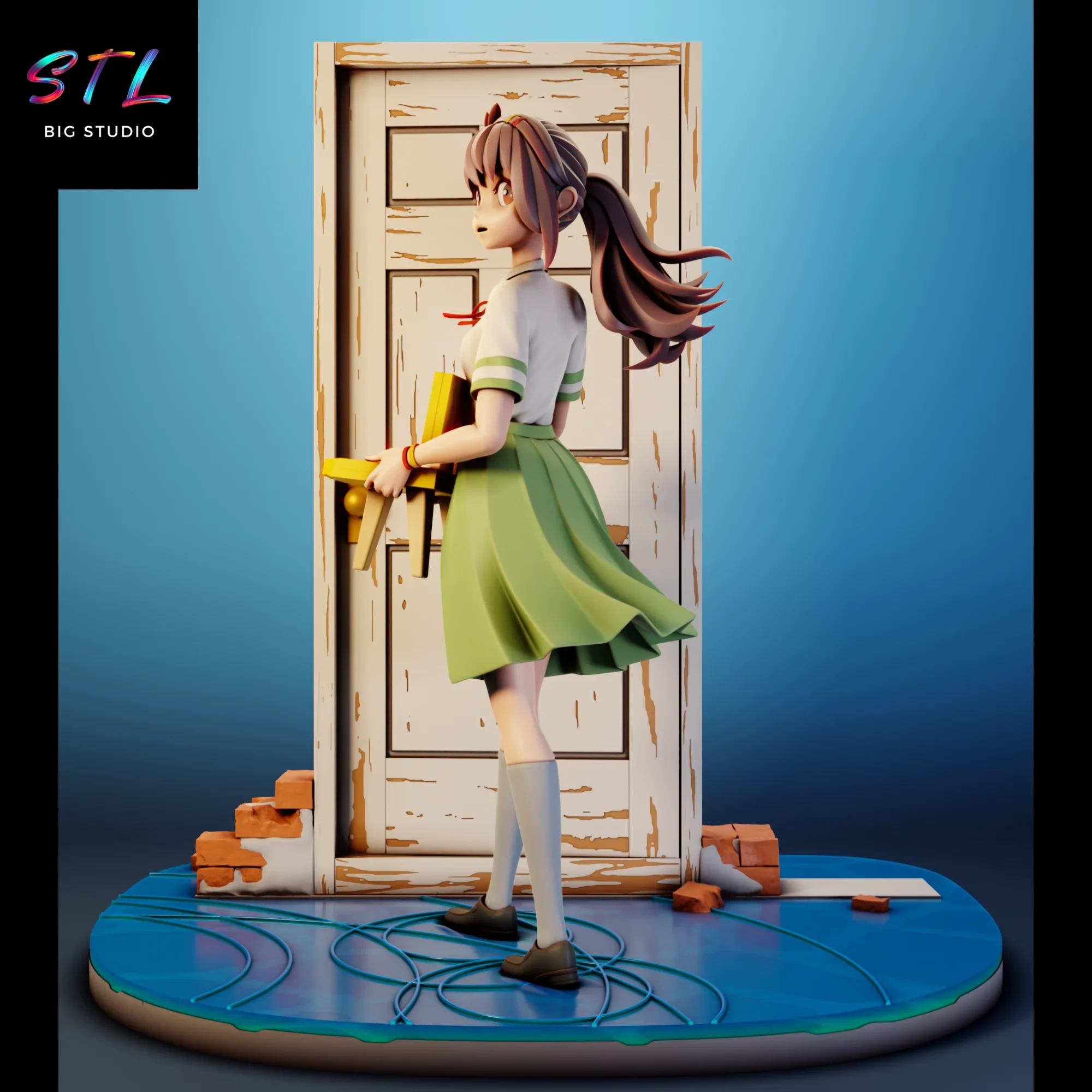 suzume no tojimari stl impresion 3d diorama suzume no tojimari stl impresion 3d diorama
