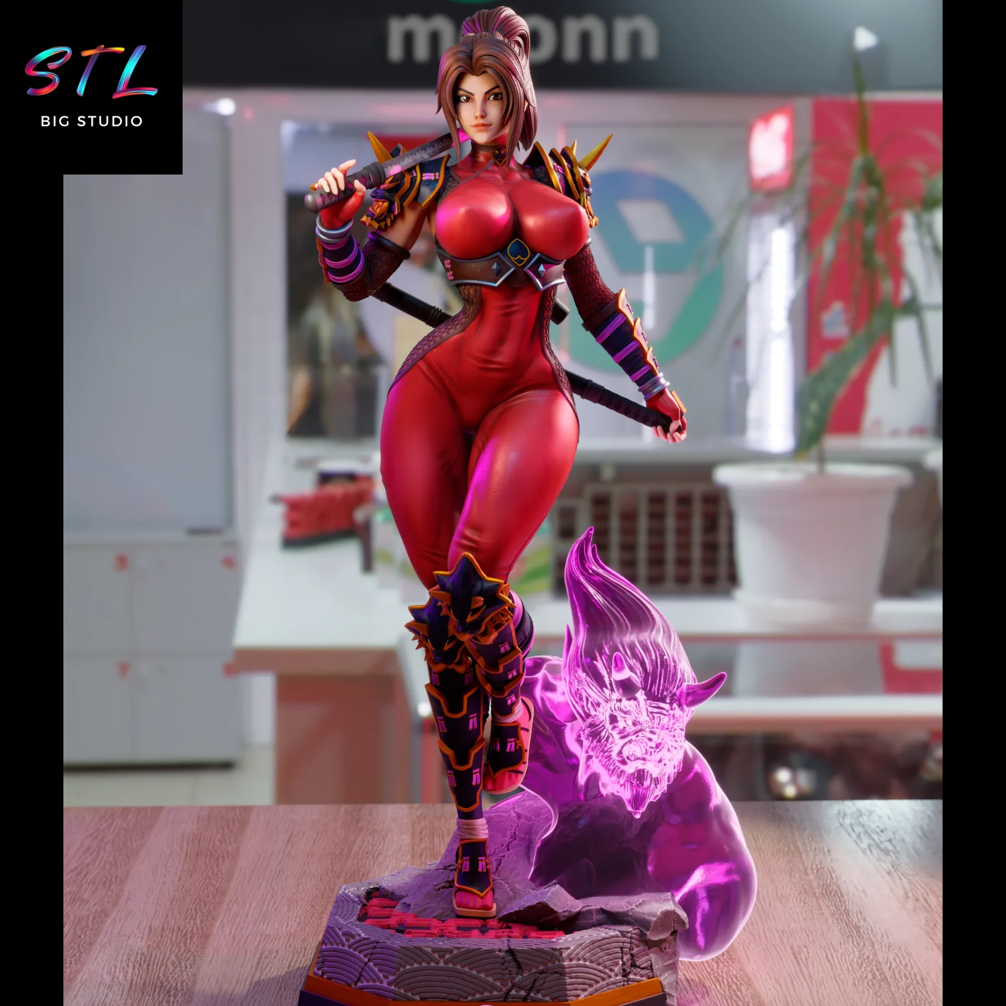 taki stl soulcalibur impresion 3d