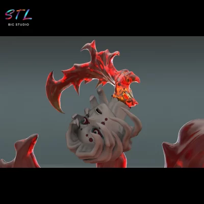 tanjiro kimetsu no yaiba stl imprimir 3d