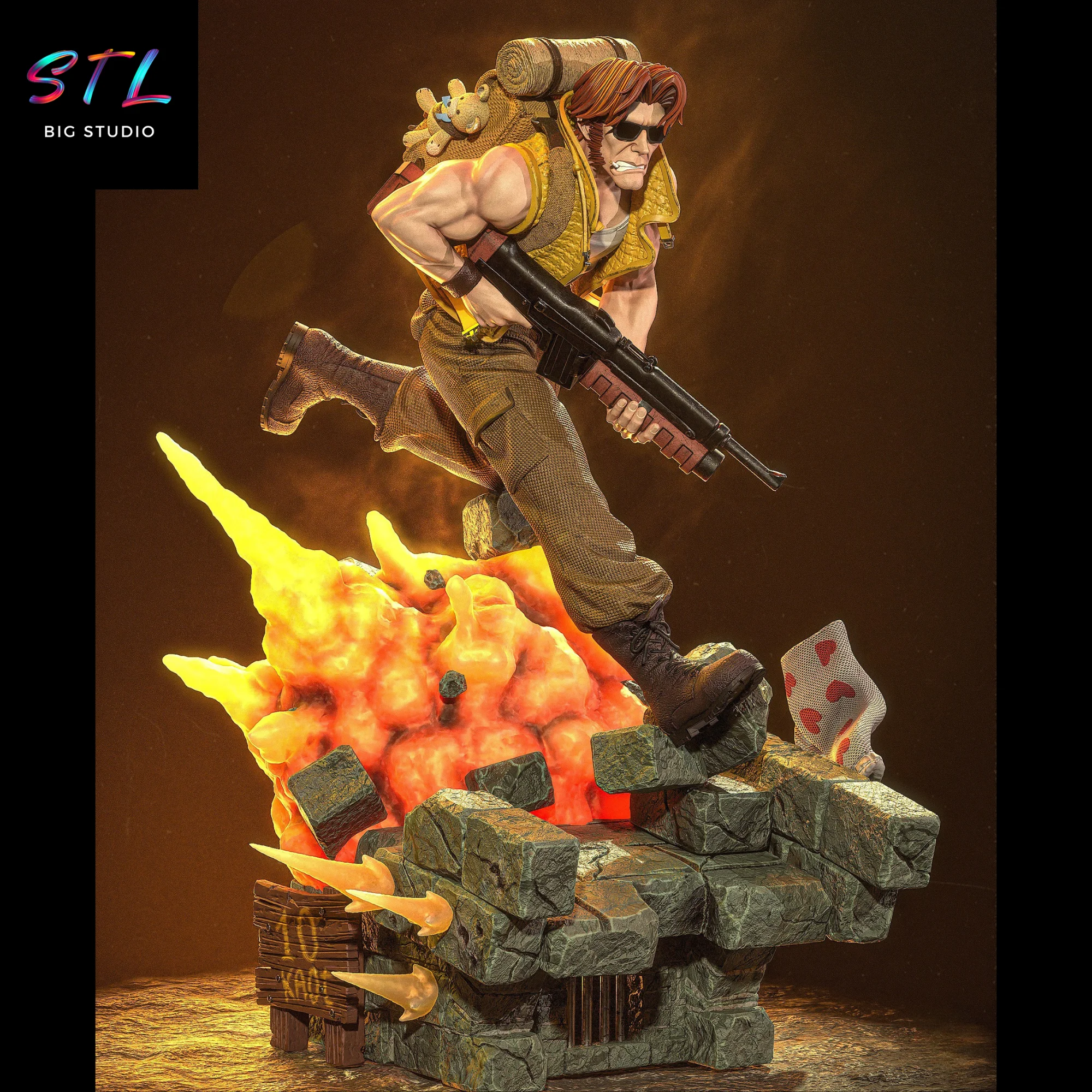 tarma stl metal slug para impresion 3d