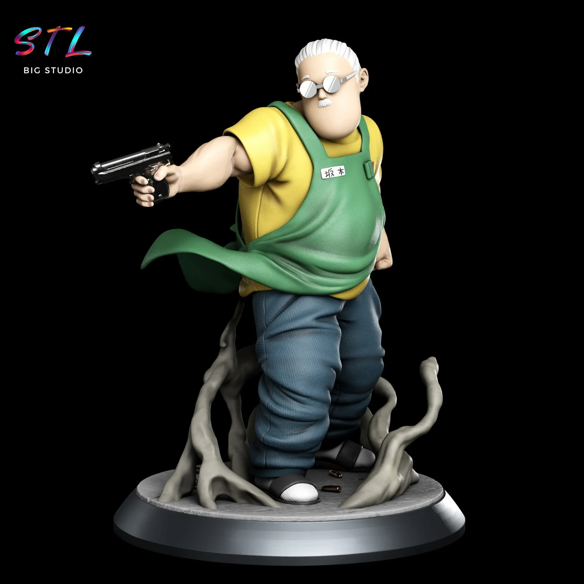 taro sakamoto stl impresion 3d figura sakomoto days taro sakamoto stl impresion 3d figura sakomoto days