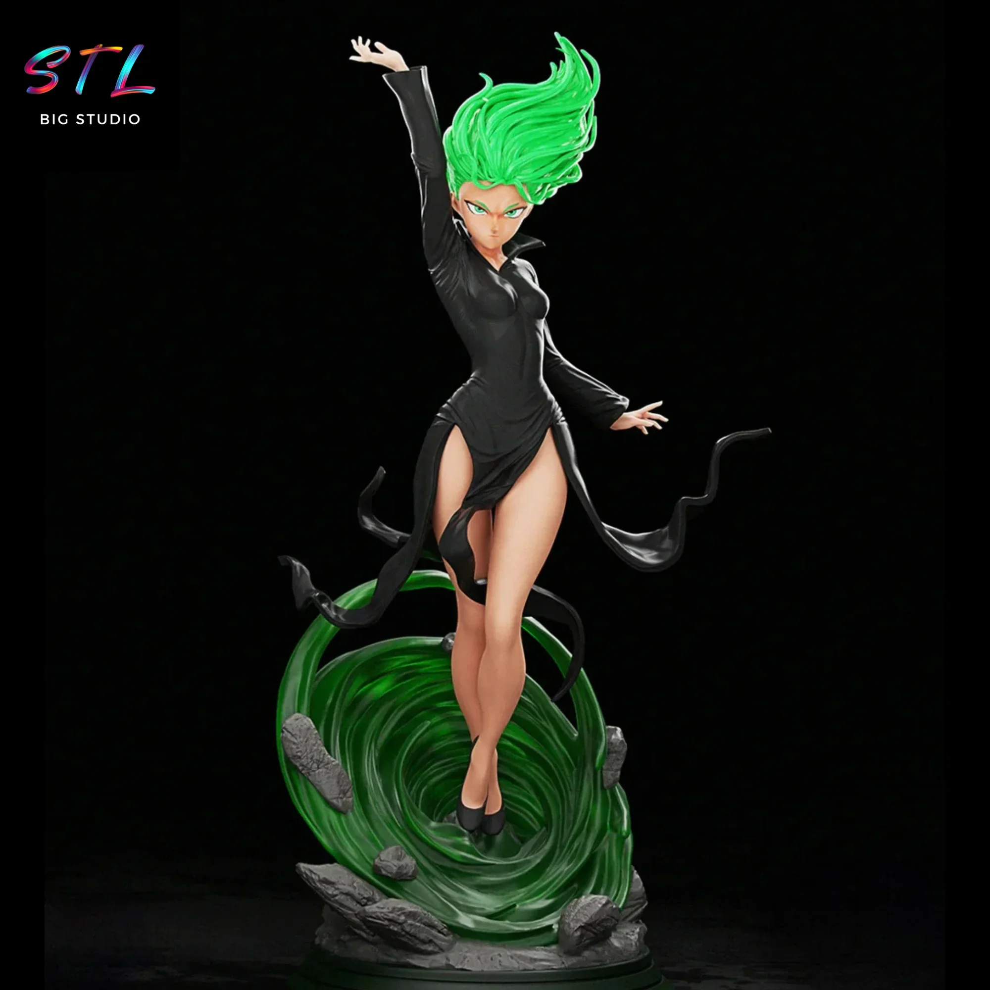 tatsumaki stl one punch man impresion 3d
