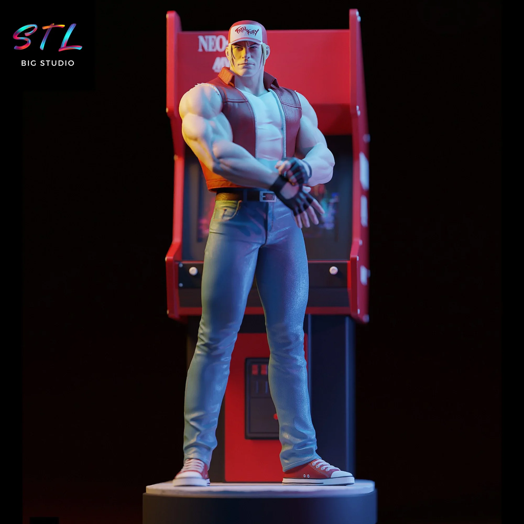 terry bogard stl fatal fury impresion 3d terry bogard stl fatal fury impresion 3d