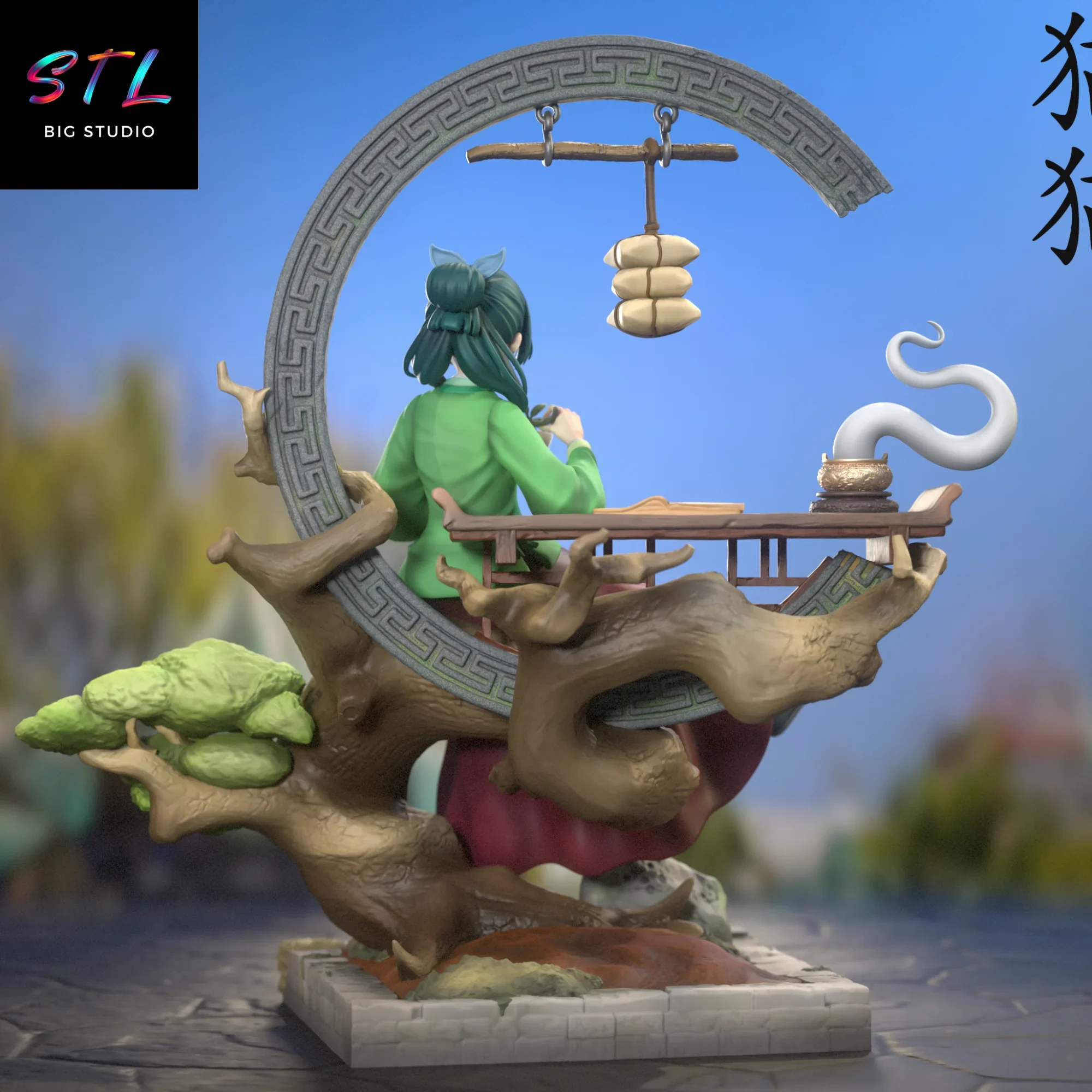 the apothecary diaries stl maomao impresion 3d the apothecary diaries stl maomao impresion 3d