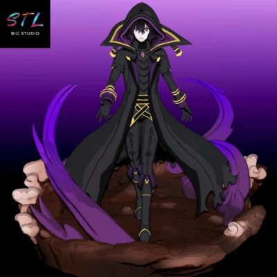the eminence in shadow stl cid kagenou impresion 3d diorama
