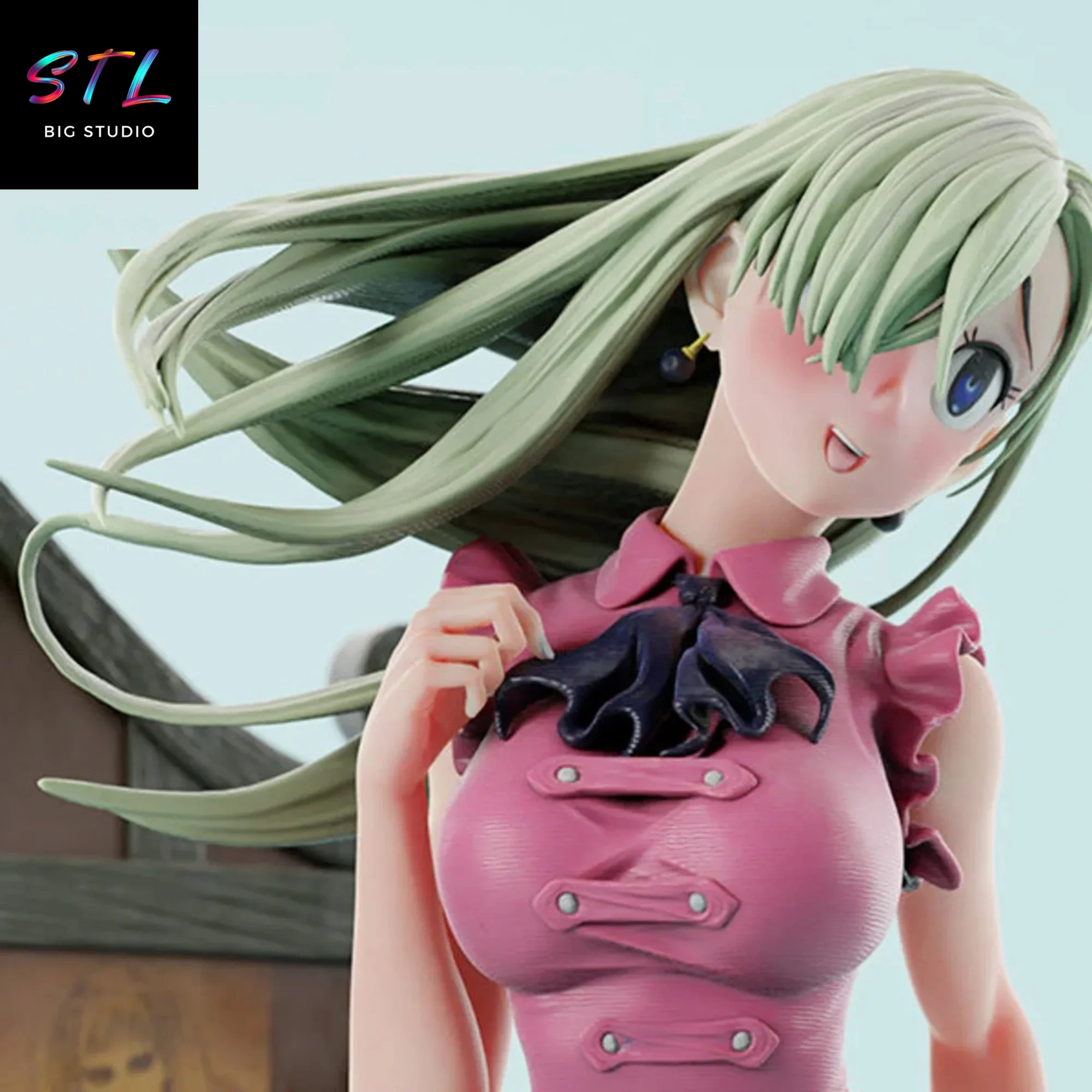 the seven deadly sins stl elizabeth liones figura impresion 3d the seven deadly sins stl elizabeth liones figura impresion 3d
