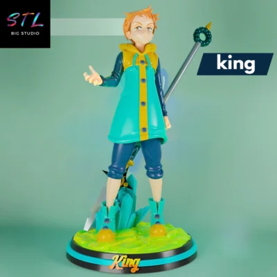 the seven deadly sins stl king figura impresion 3d