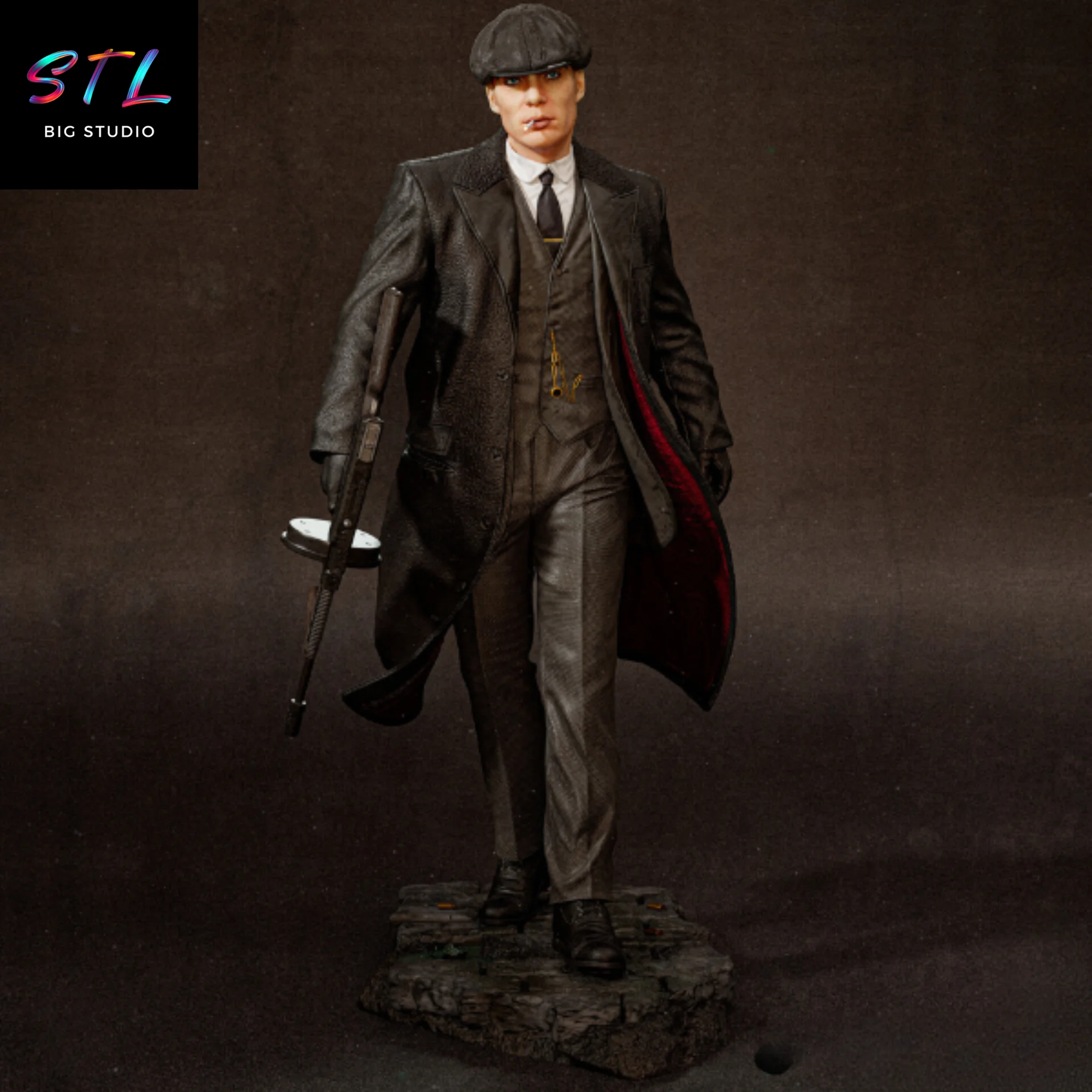 thomas shelby stl peaky blinders para impresion 3d
