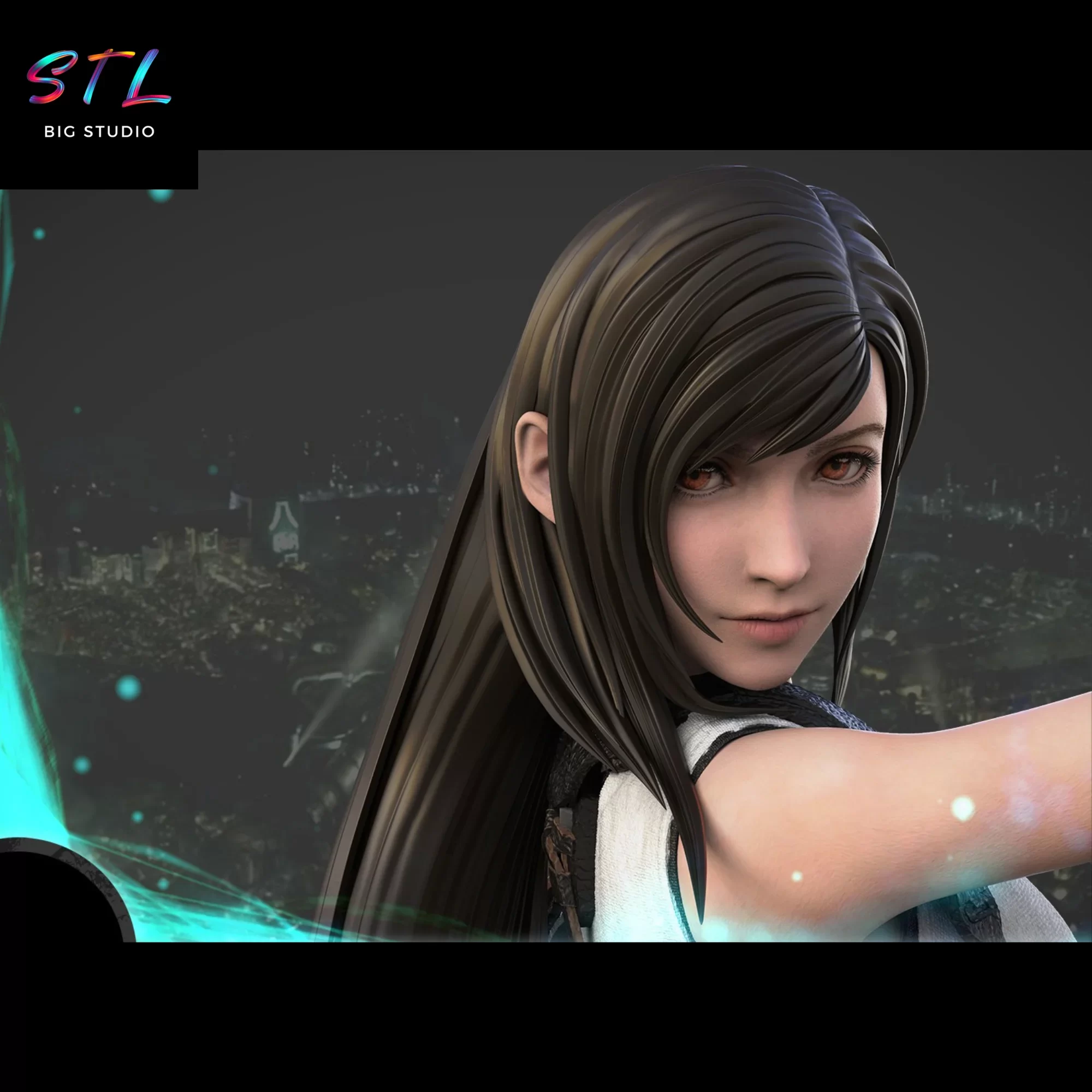 tifa stl final fantasy 3d tifa stl final fantasy 3d