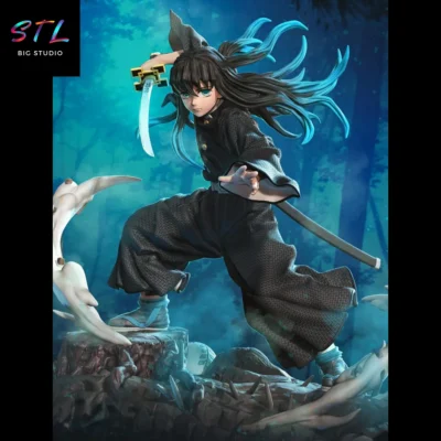 tokito muichiro stl demon slayer impresion 3d
