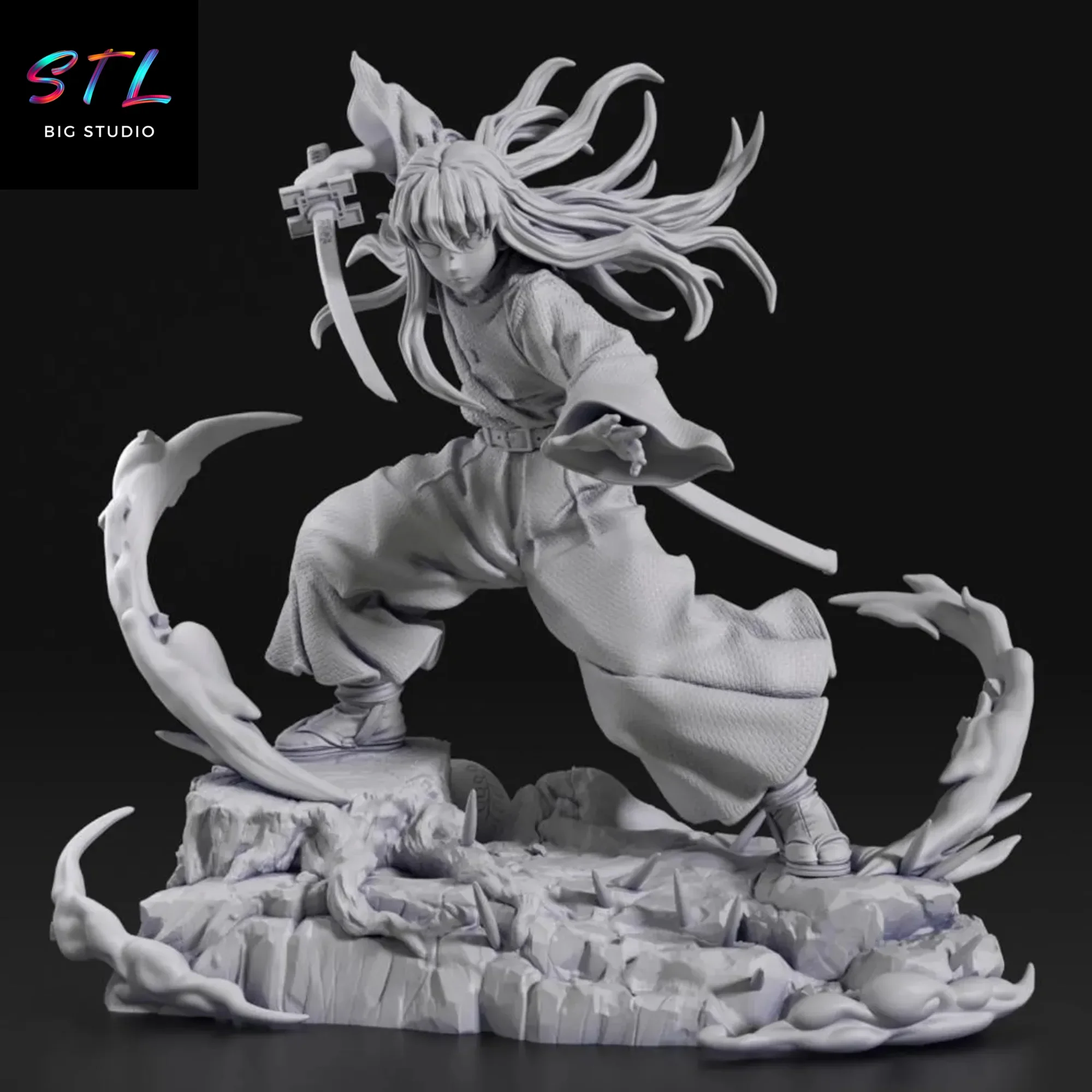 tokito muichiro stl kimetsu no yaiba impresion 3d tokito muichiro stl kimetsu no yaiba impresion 3d