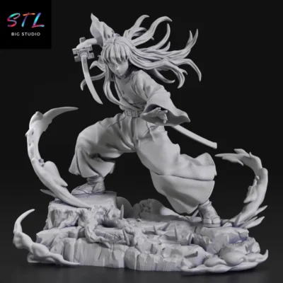tokito muichiro stl kimetsu no yaiba impresion 3d