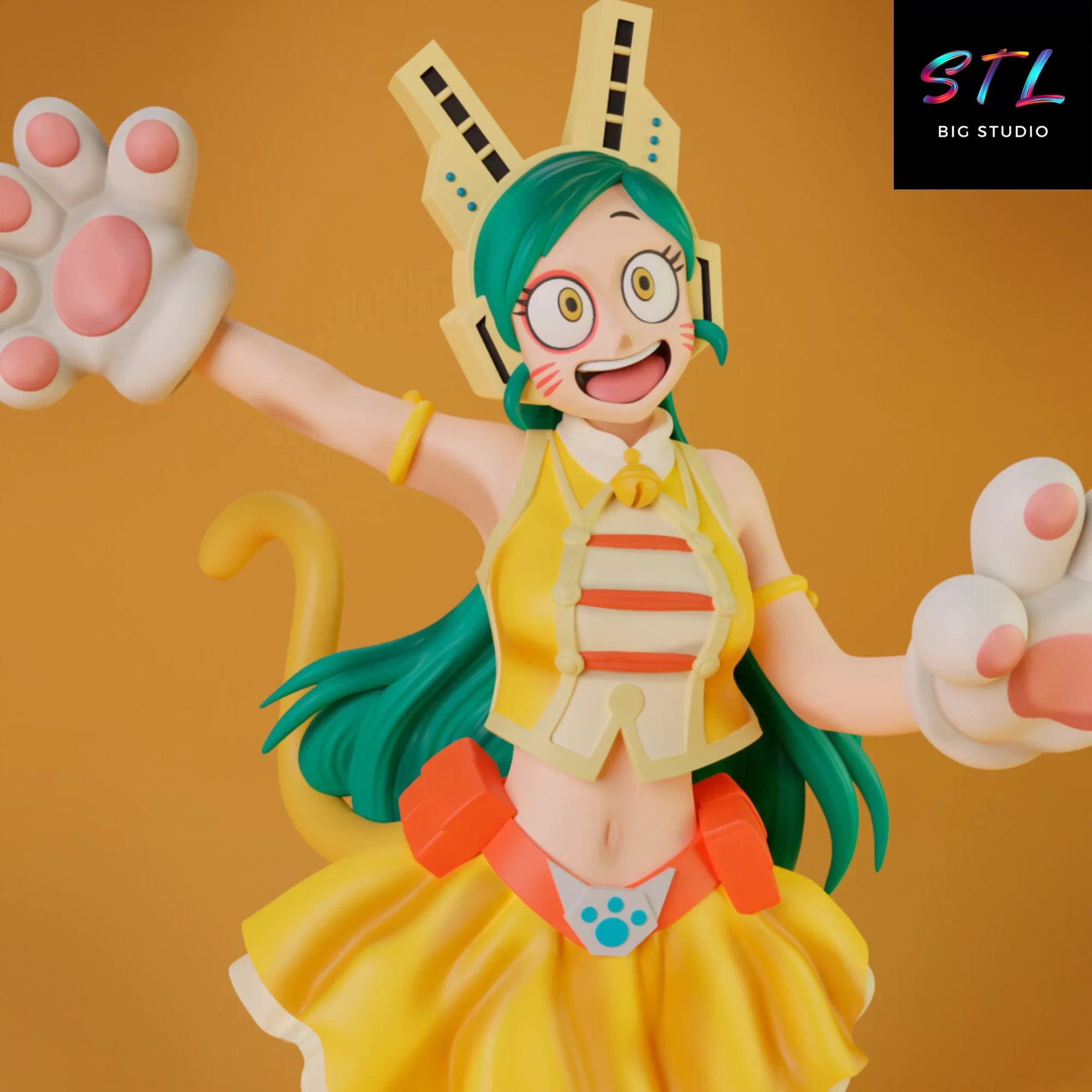 tomoko shiretoko stl boku no hero impresion 3d tomoko shiretoko stl boku no hero impresion 3d