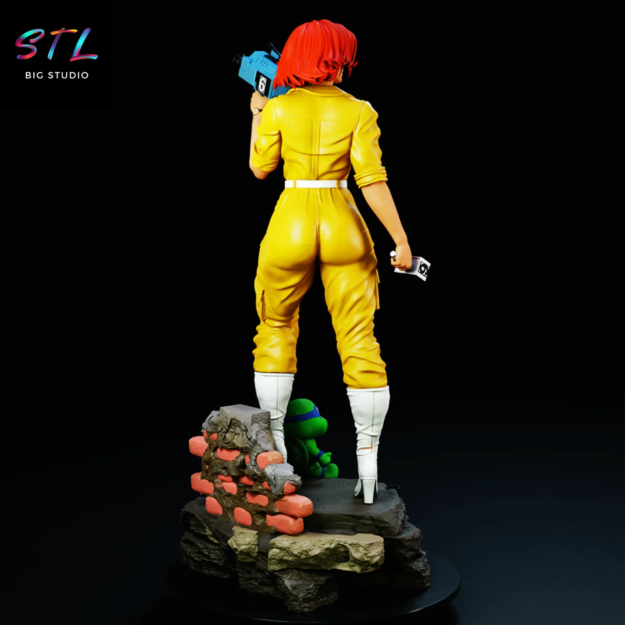 tortugas ninja stl April O’Neil tmnt impresion 3d tortugas ninja stl April O’Neil tmnt impresion 3d