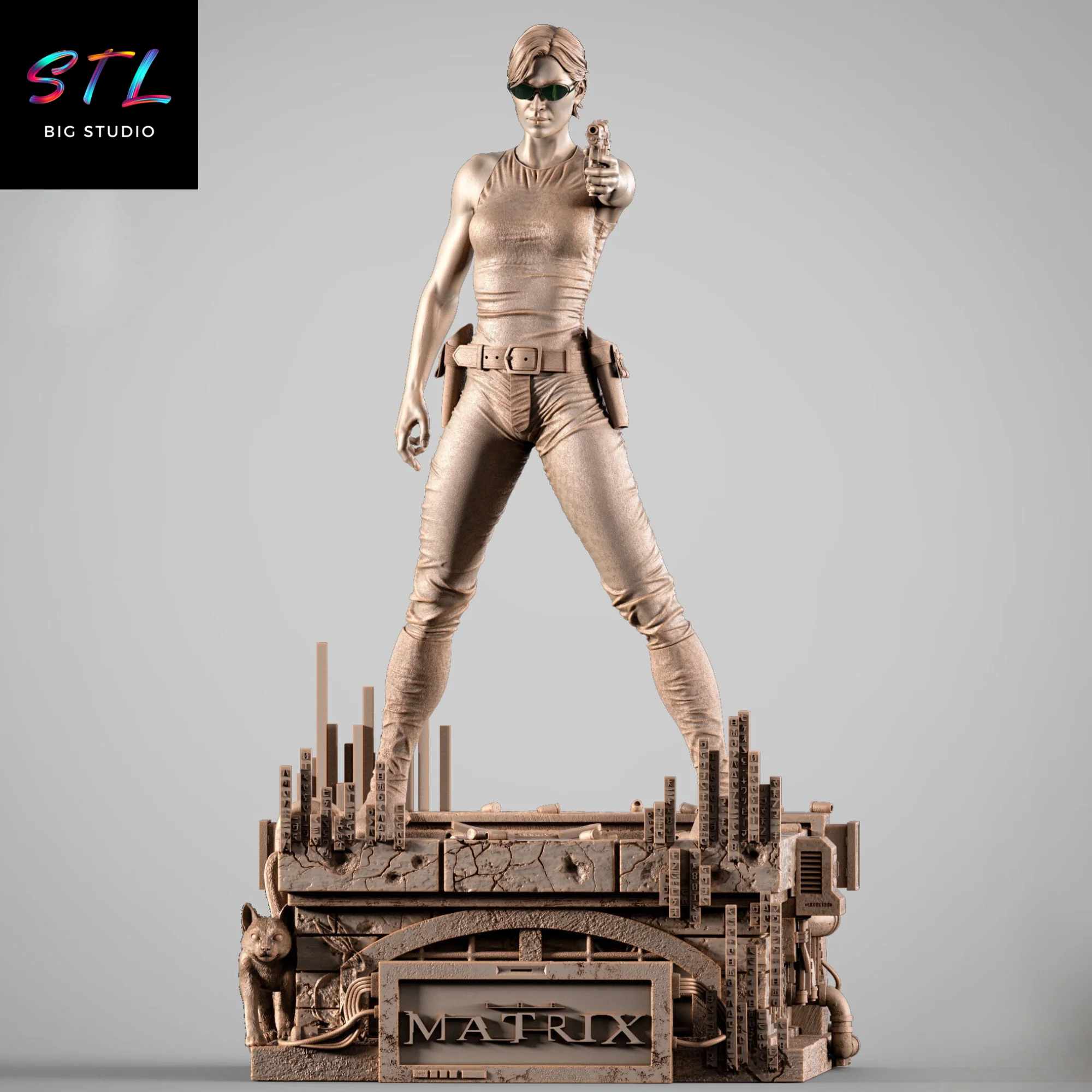 trinity stl matrix impresion 3d
