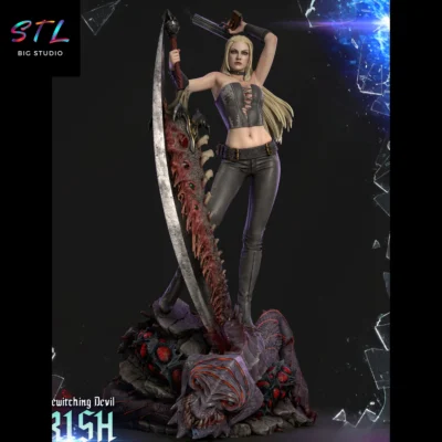 🔥 Trish STL Devil May Cry Figure for 3D Printing