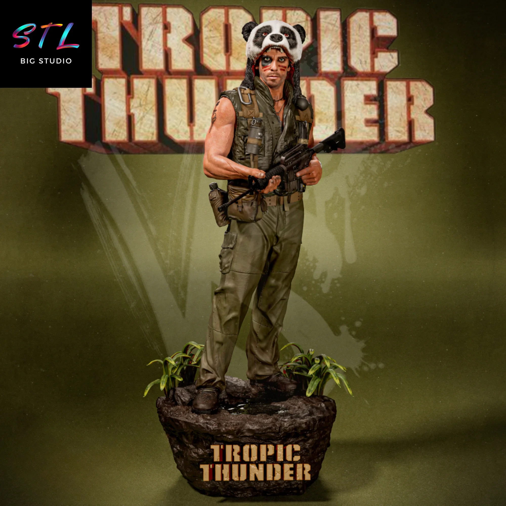 tugg speedman stl tropic thunder para impresion 3d tugg speedman stl tropic thunder para impresion 3d