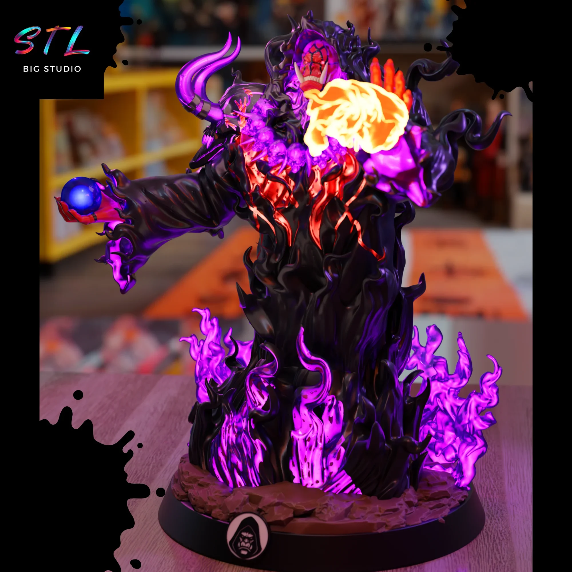 tusk solo leveling stl figura impresion 3d tusk solo leveling stl figura impresion 3d