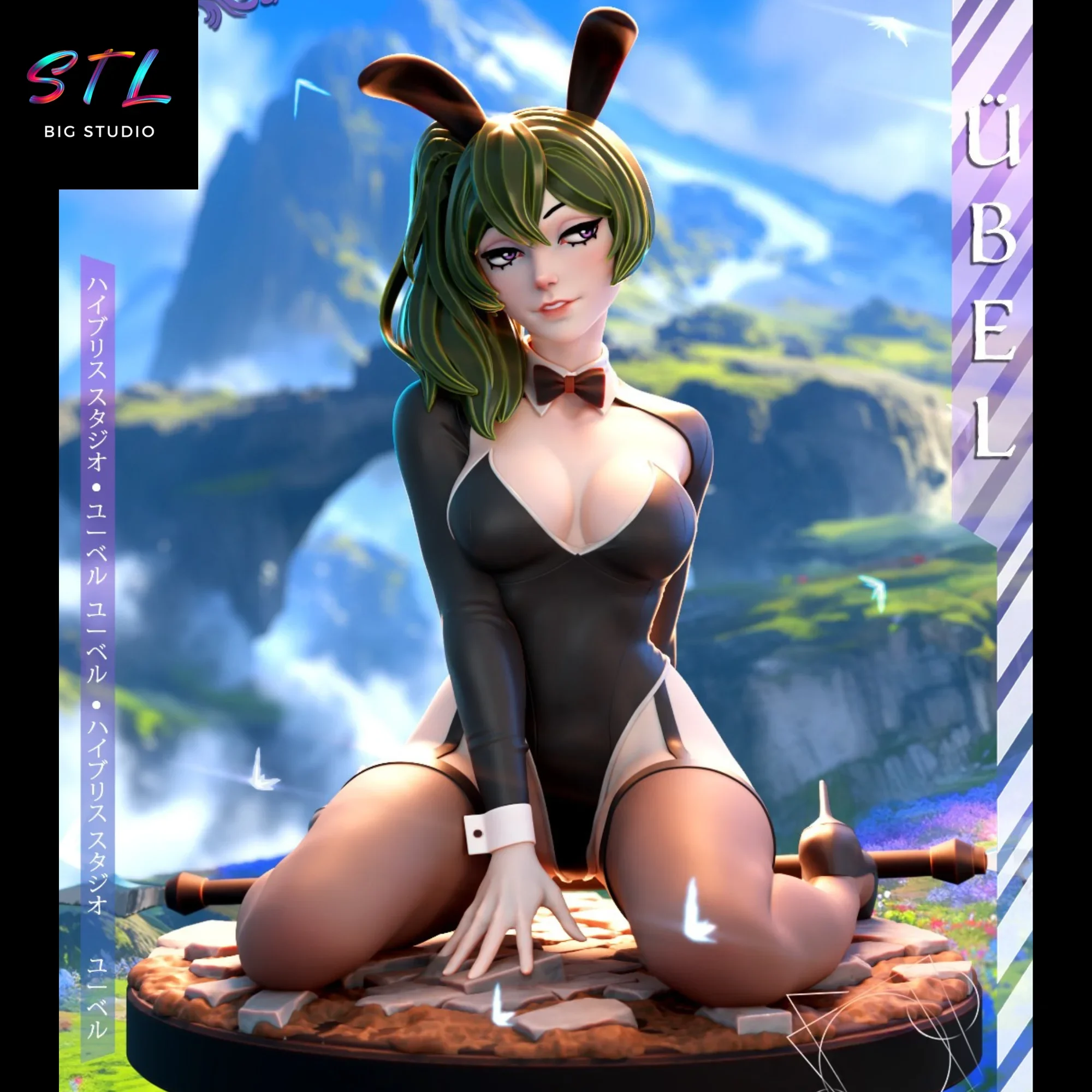 ubel waifu stl impresion 3d frieren ubel waifu stl impresion 3d frieren