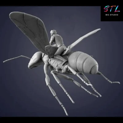 vengadores stl ant-man diorama marvel impresion 3d