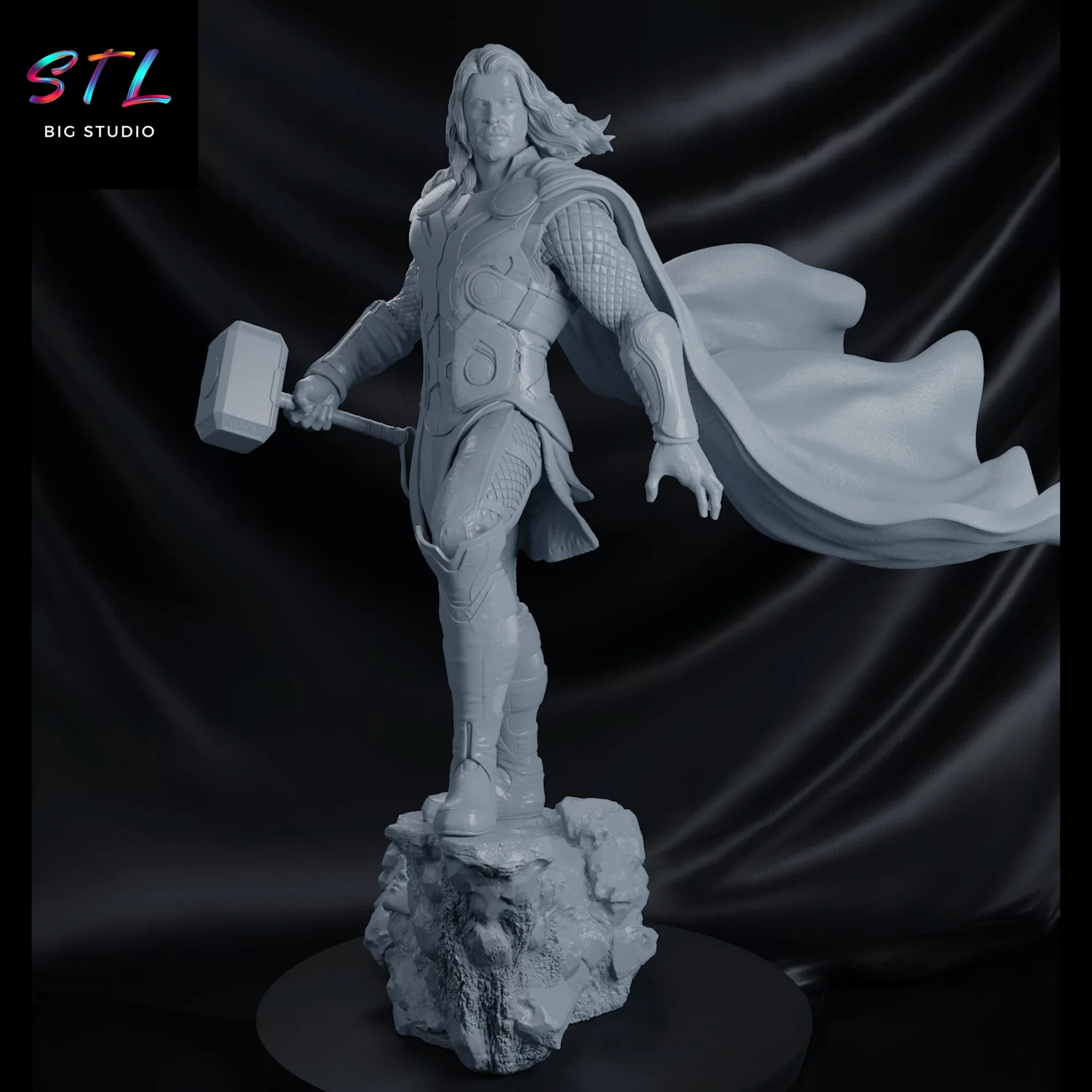 vengadores stl thor figura impresion 3d marvel vengadores stl thor figura impresion 3d marvel