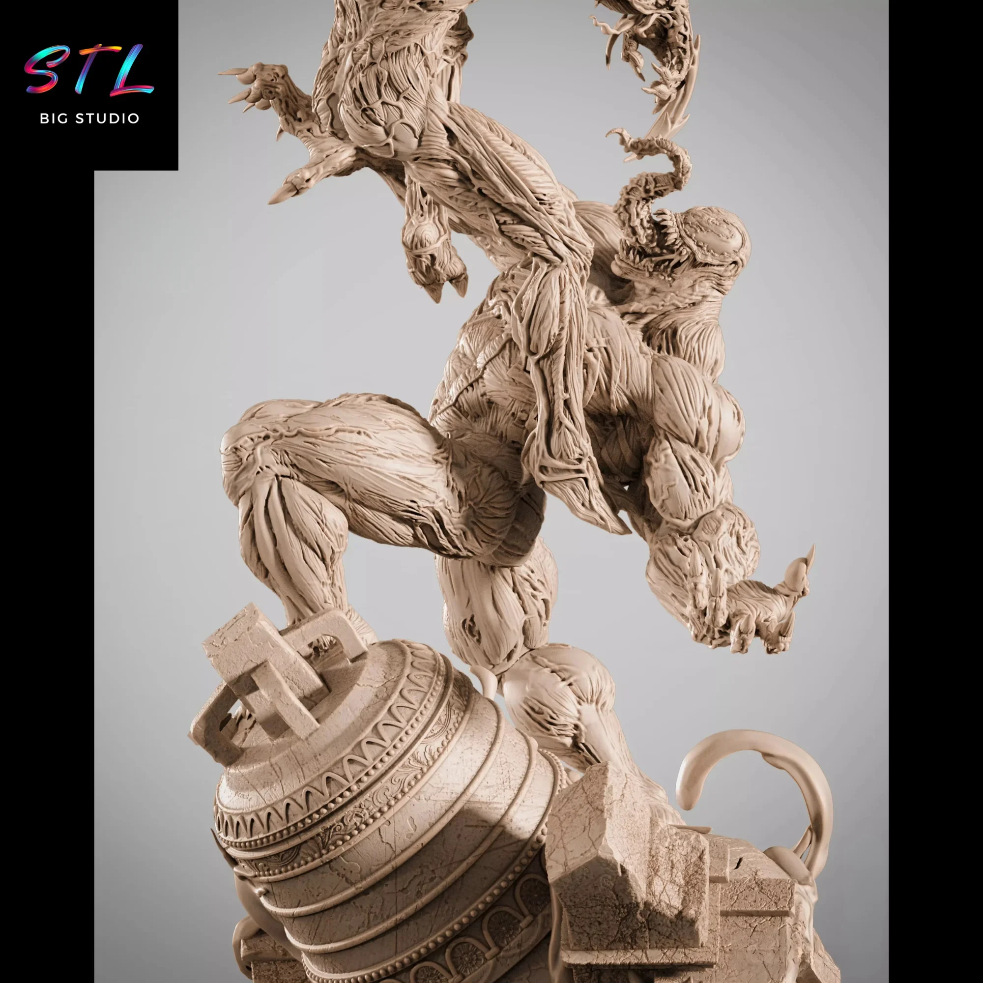 venom stl impresion 3d figura marvel diorama venom stl impresion 3d figura marvel diorama