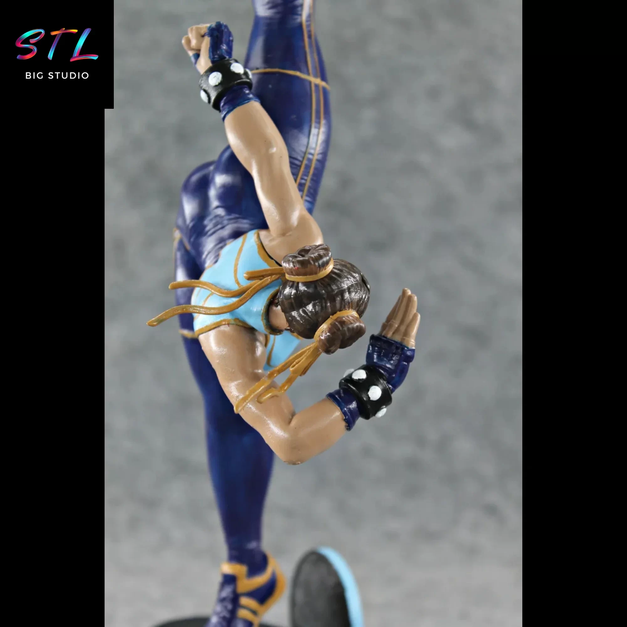 videojuegos stl chun li patada impresion 3d videojuegos stl chun li patada impresion 3d