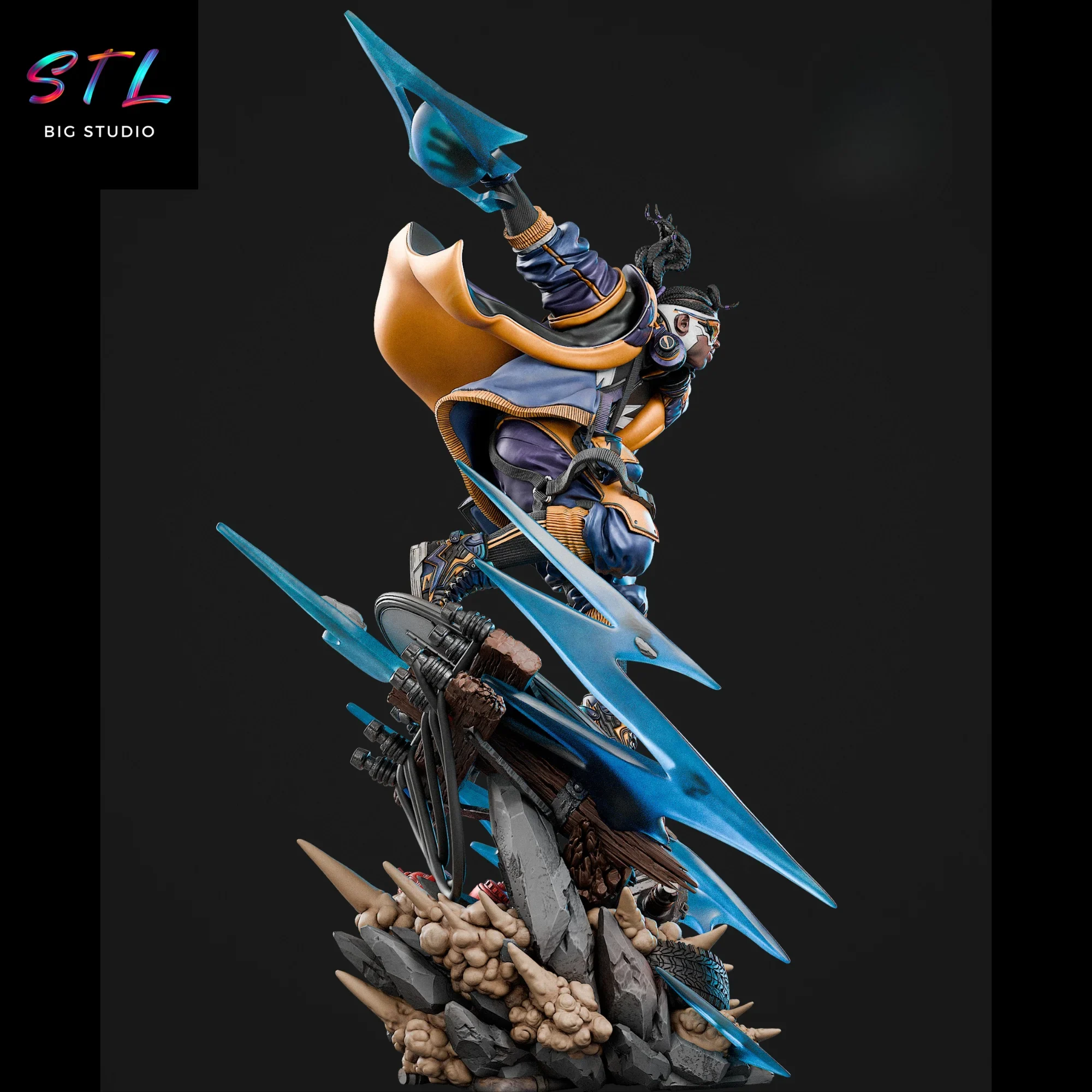 virgil hawkins stl static shock para impresion 3d virgil hawkins stl static shock para impresion 3d