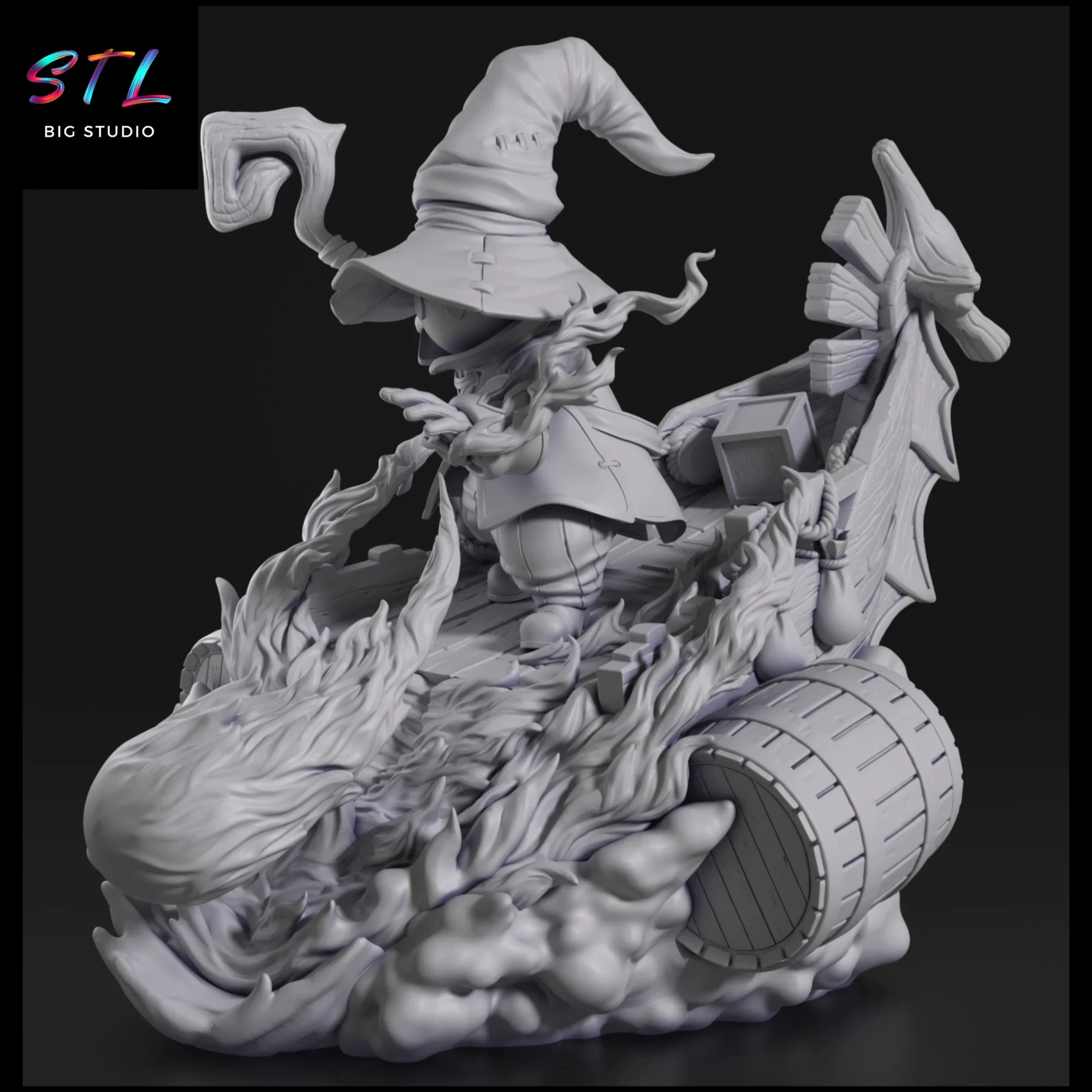 vivi stl diorama final fantasy impresion 3d vivi stl diorama final fantasy impresion 3d