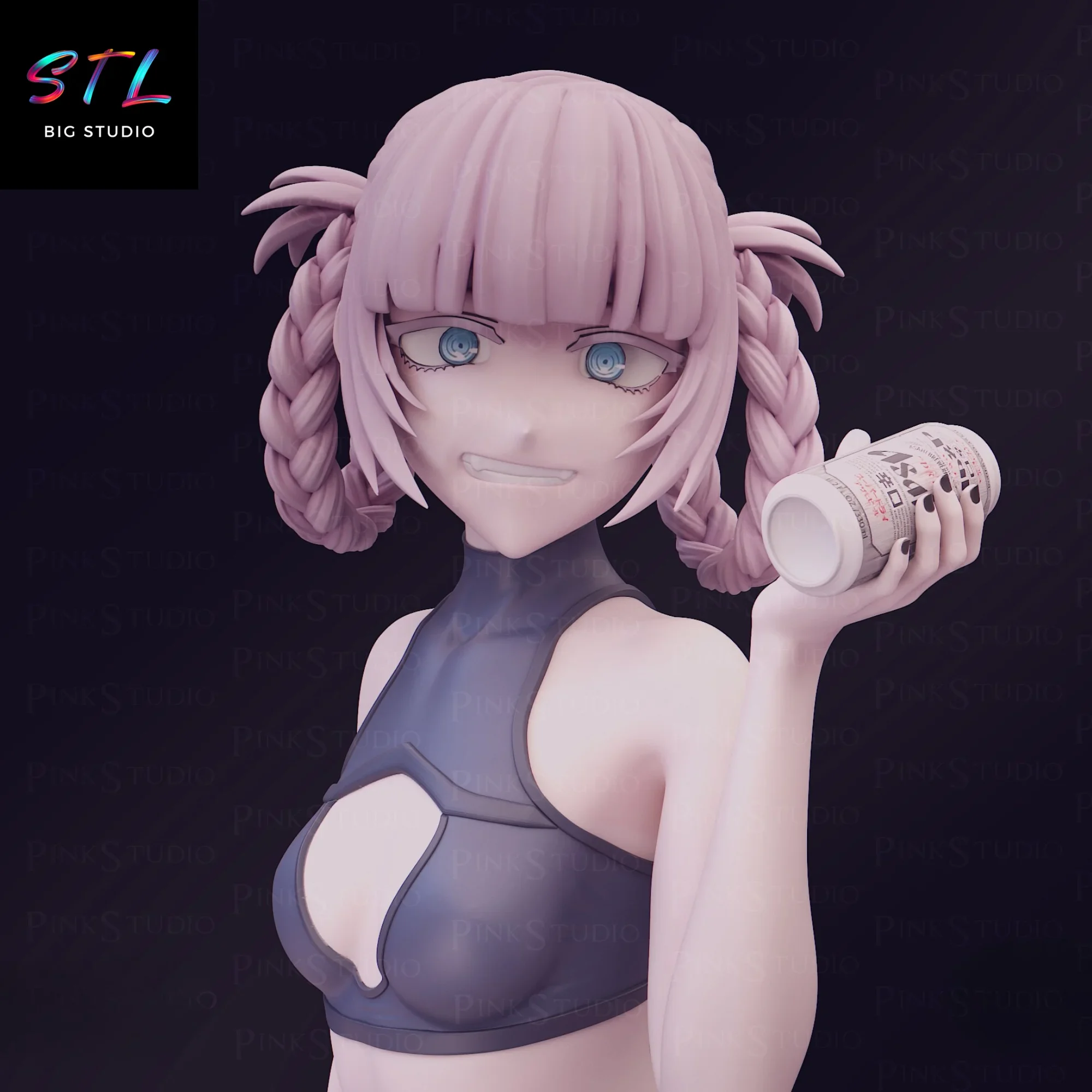 waifu stl nazuna nanakusa impresion 3d figura call of the night waifu stl nazuna nanakusa impresion 3d figura call of the night