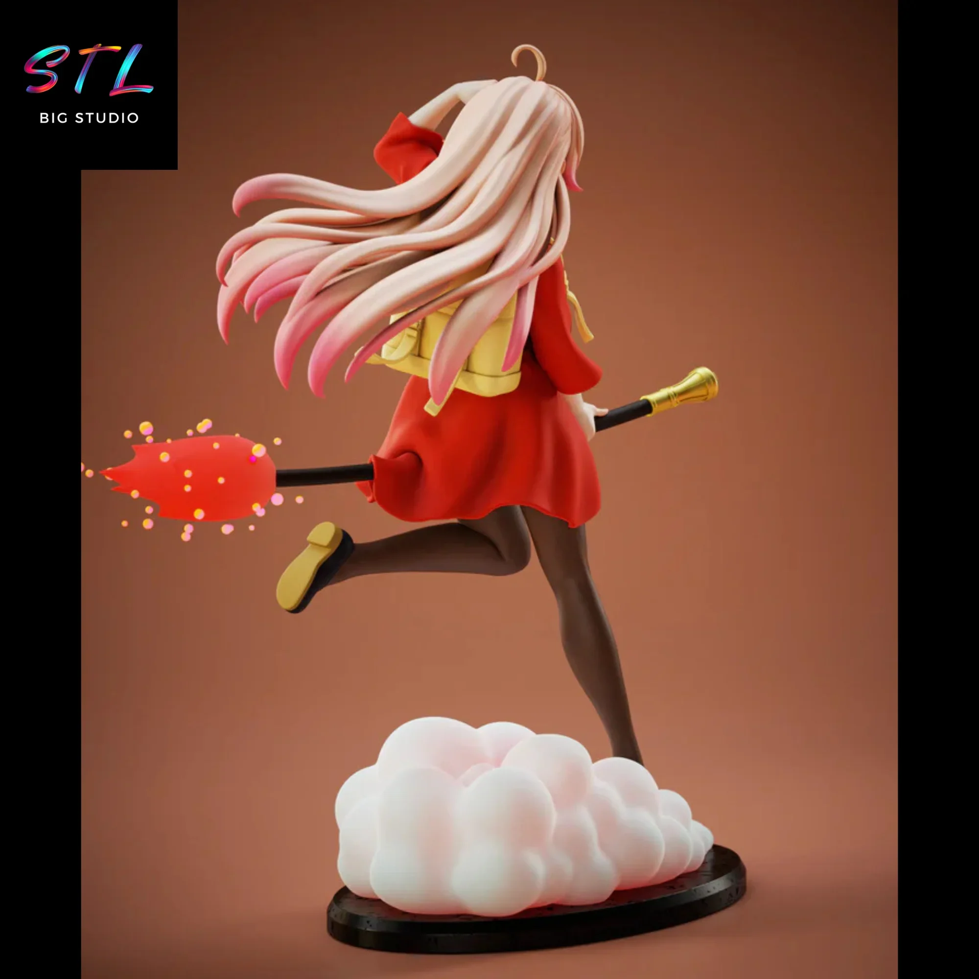 witch watch stl nico wakatsuki figura impresion 3d witch watch stl nico wakatsuki figura impresion 3d
