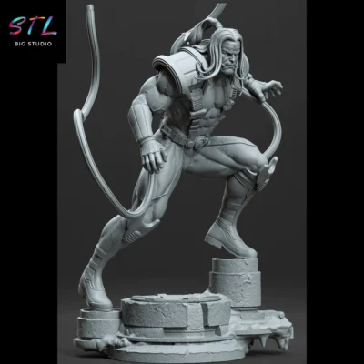x-men stl omega red figura para impresion 3d