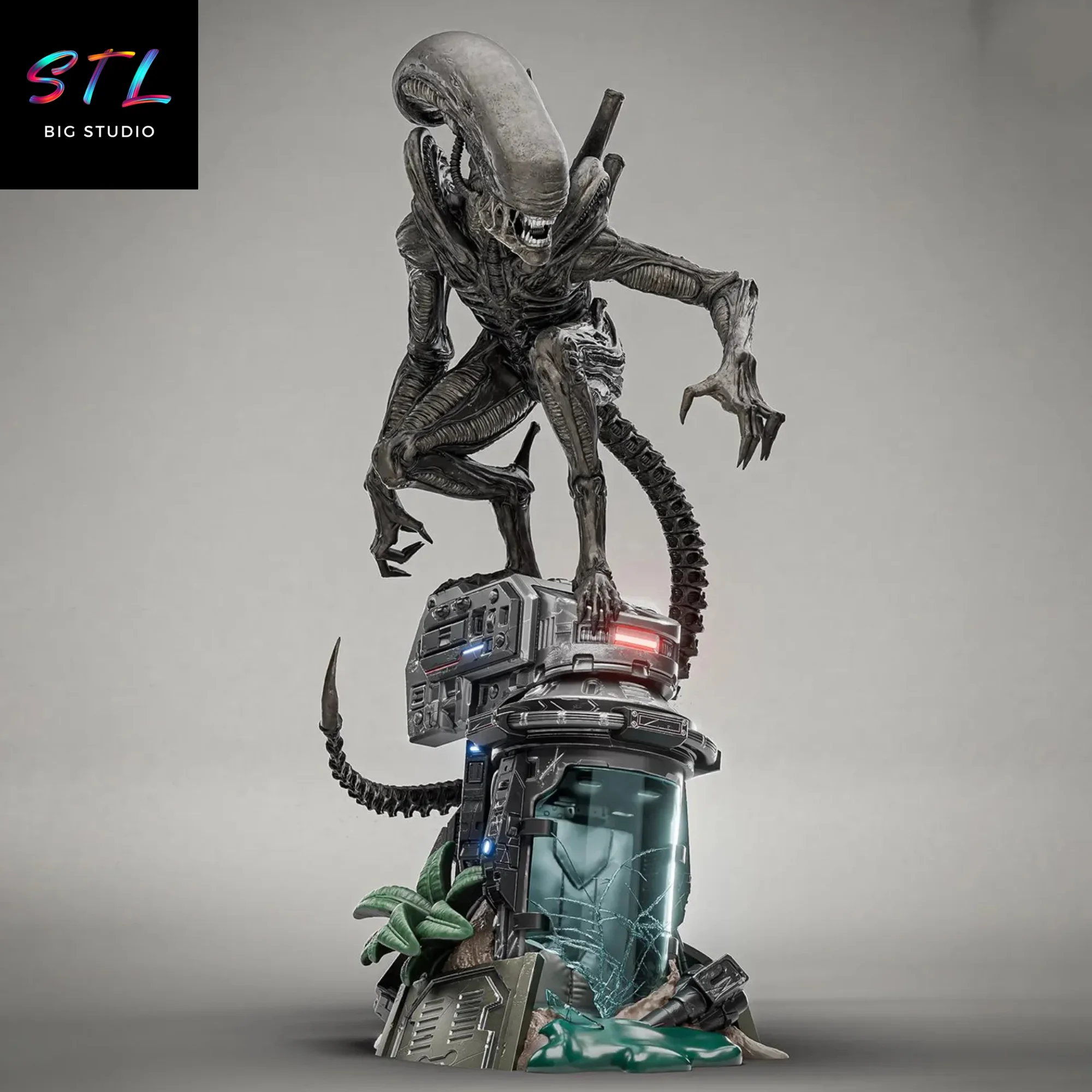 xenomorph stl alien impresion 3d