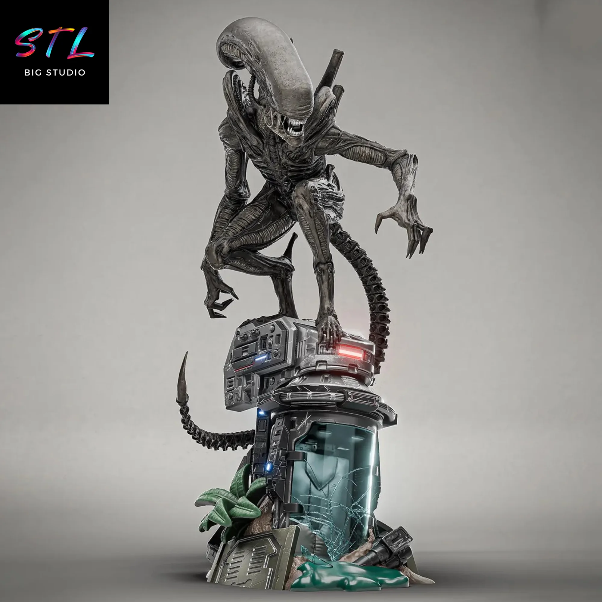 xenomorph stl alien impresion 3d