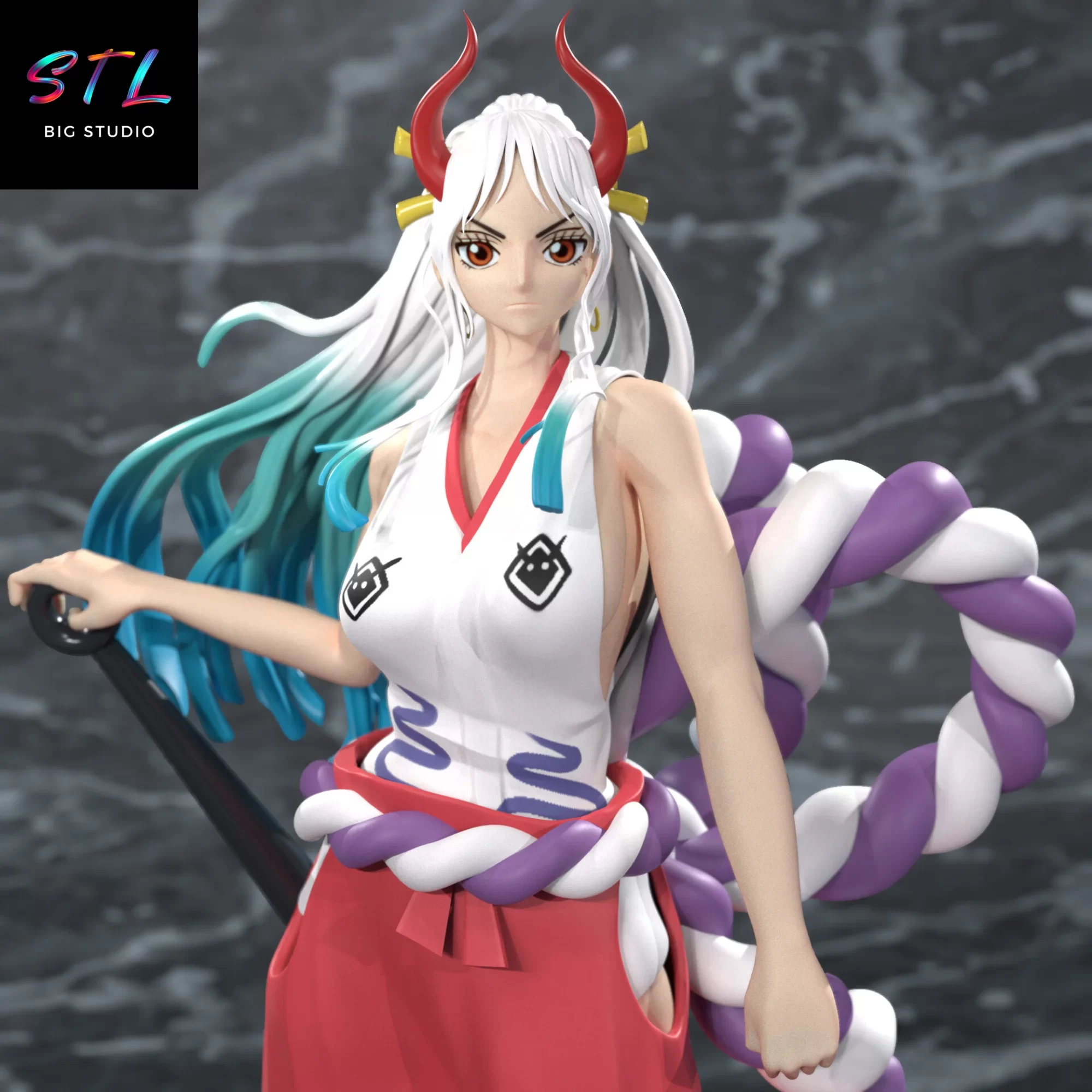 yamato para imprimir en 3d stl one piece yamato para imprimir en 3d stl one piece