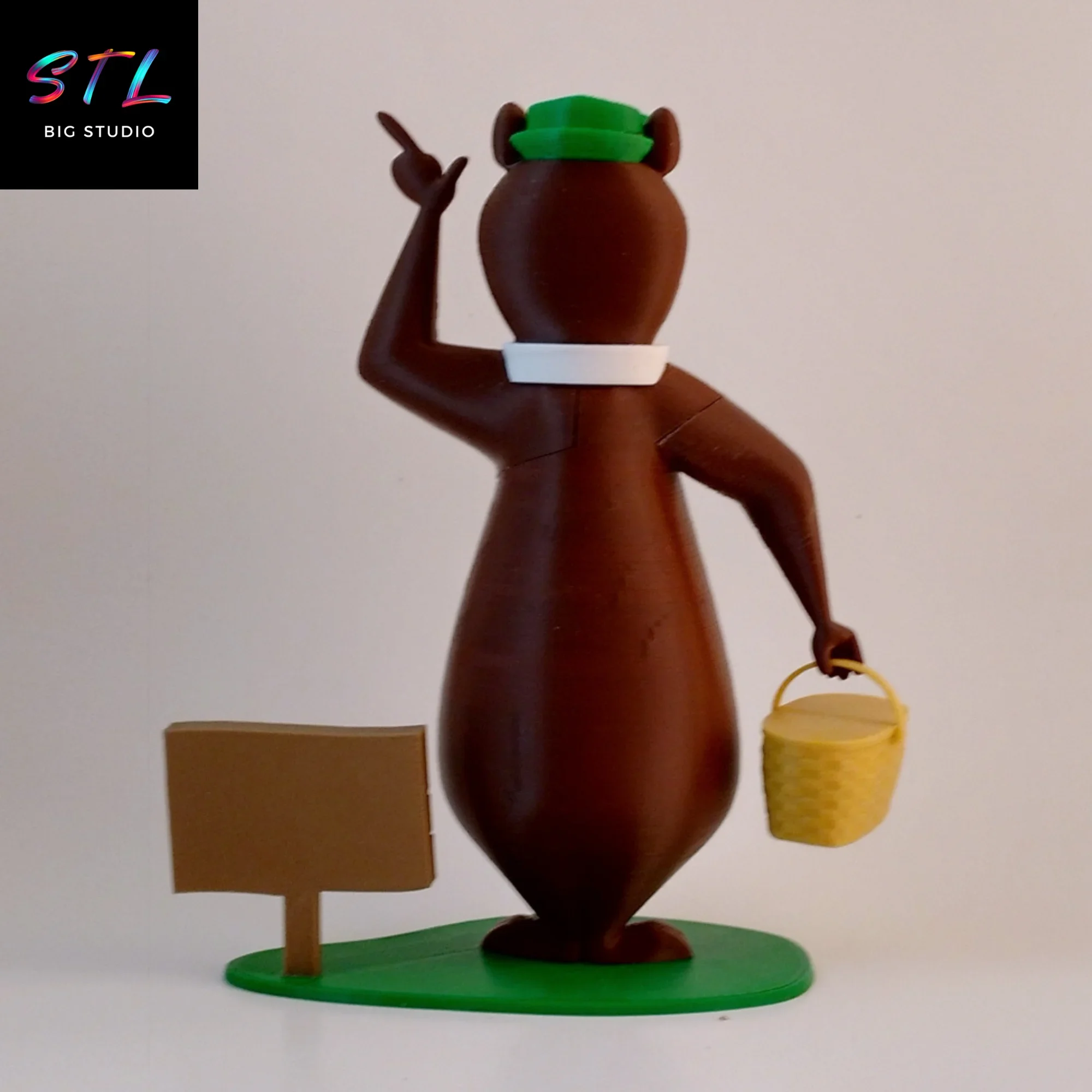 yogi bear stl para impresion 3d yogi bear stl para impresion 3d