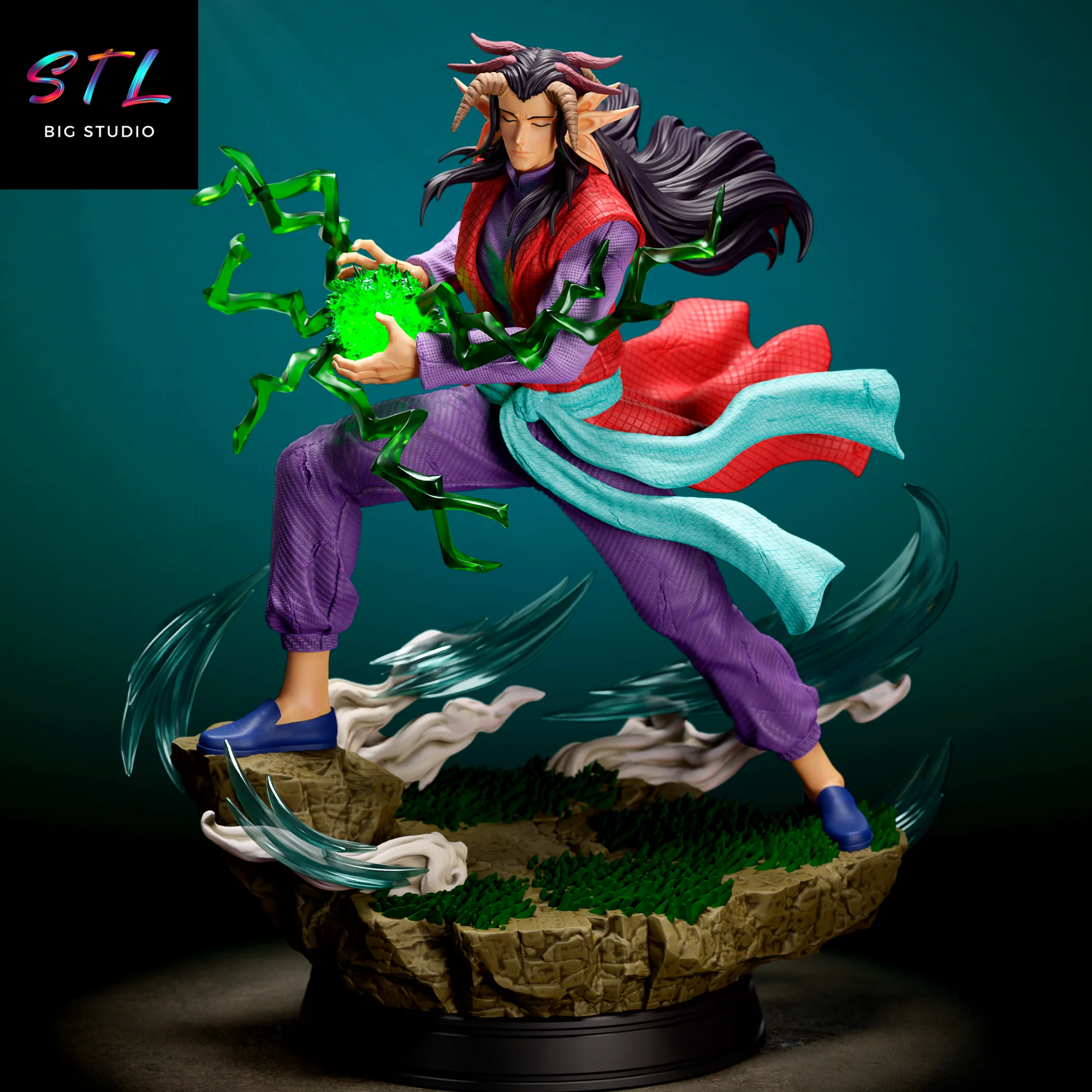 yomi stl yu yu hakusho impresion 3d