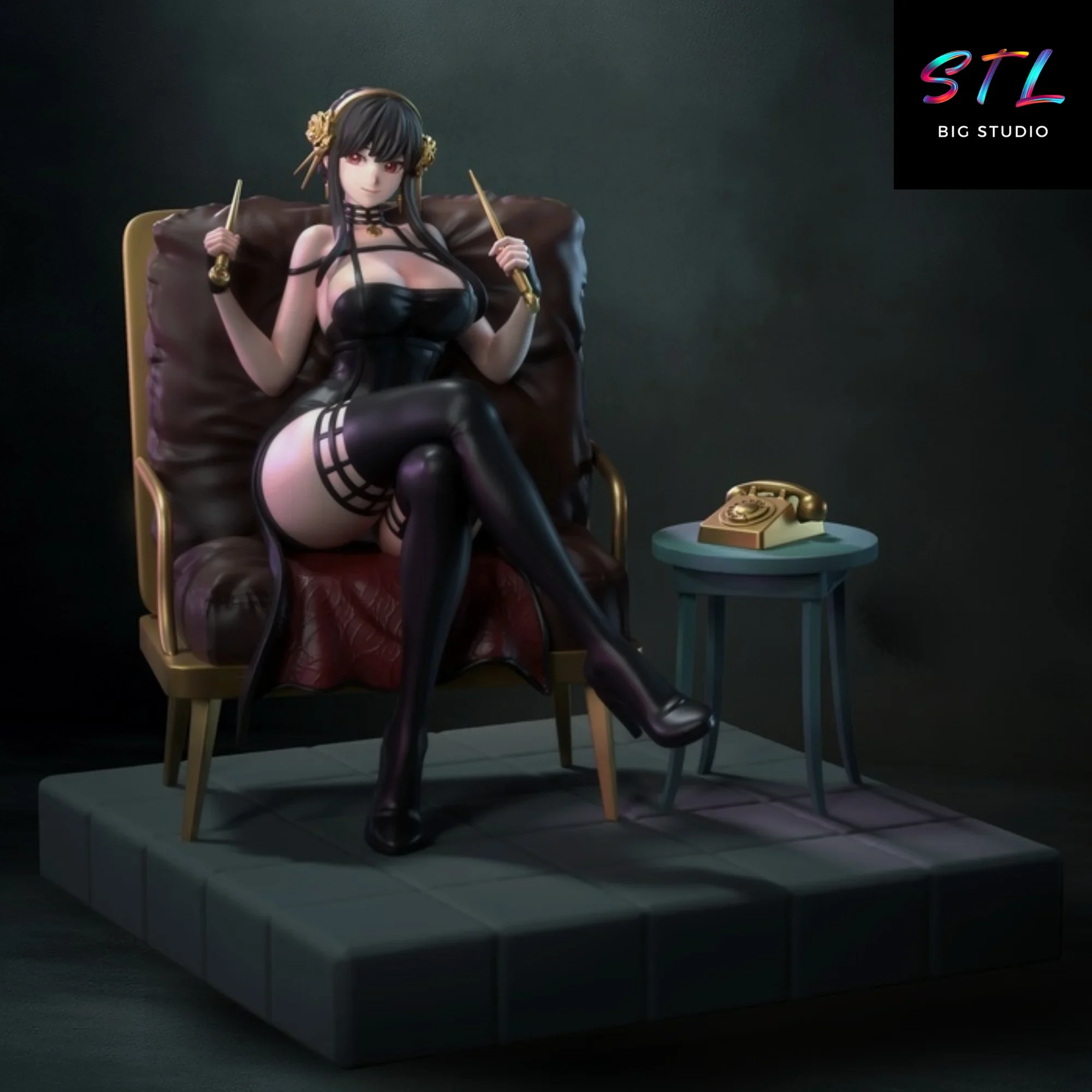 yor forger stl impresion 3d spy x family yor forger stl impresion 3d spy x family