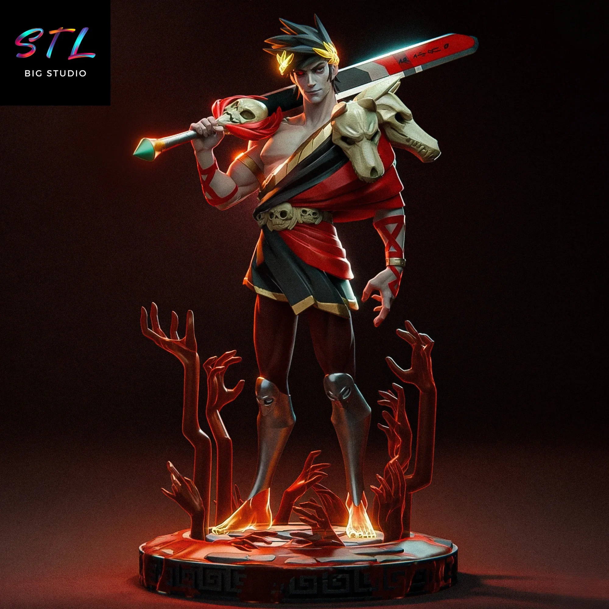 zagreus stl hades impresion 3d zagreus stl hades impresion 3d