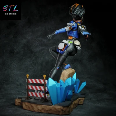 zenless zone zero stl zhu yuan figura impresion 3d